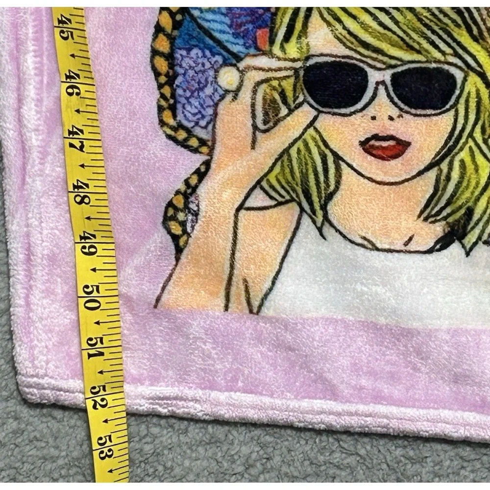 Fleece Lightweight Throw Blanket Taylor Swift ERA'S Tour‎ All Albums 40x50